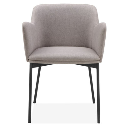 Trento Sintered Stone Dining Chair - Light Grey