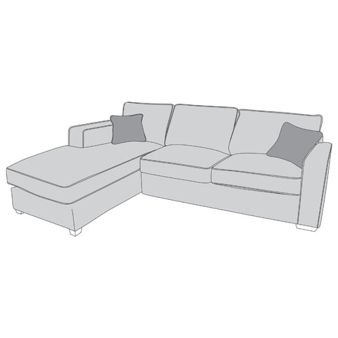 Chicago Sofa - LHF Chaise (Standard Back)
