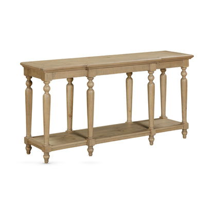 Chateau Rustic Pine Console Table - Large