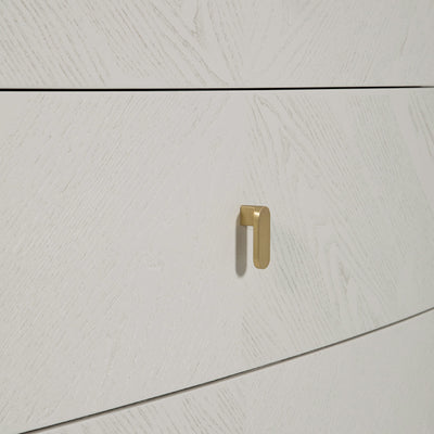 Diletta 5 Drawer Chest of Drawers - Stone