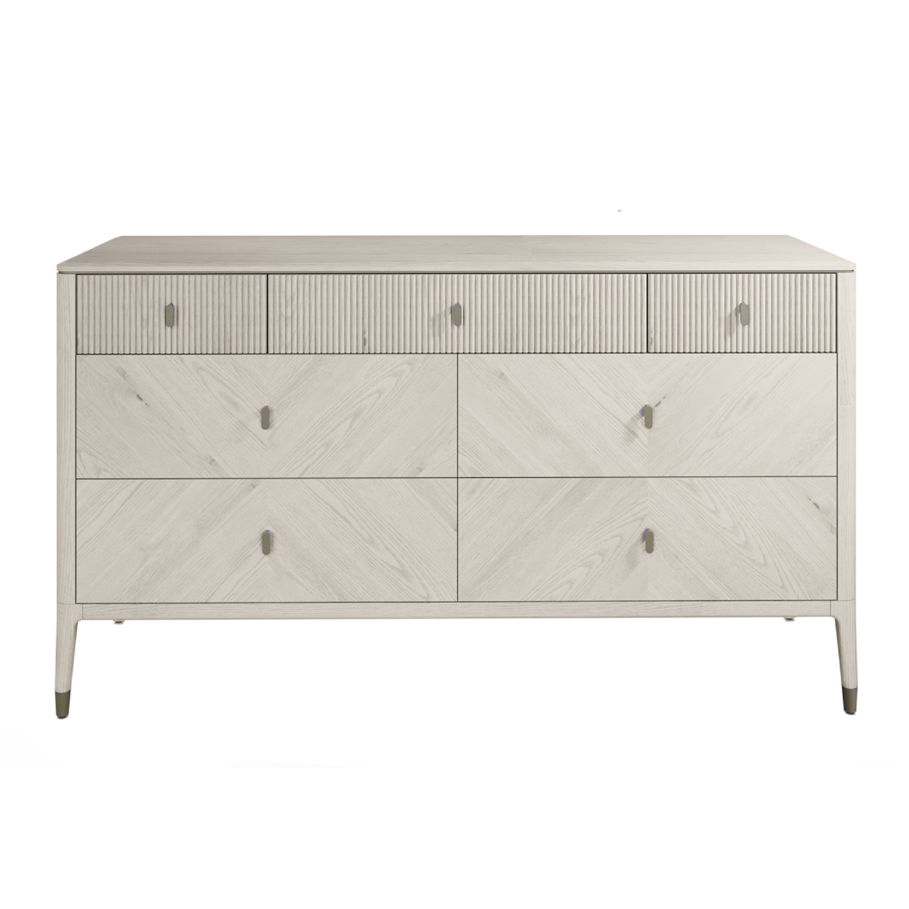 Diletta 7 Drawer Chest of Drawers - Stone