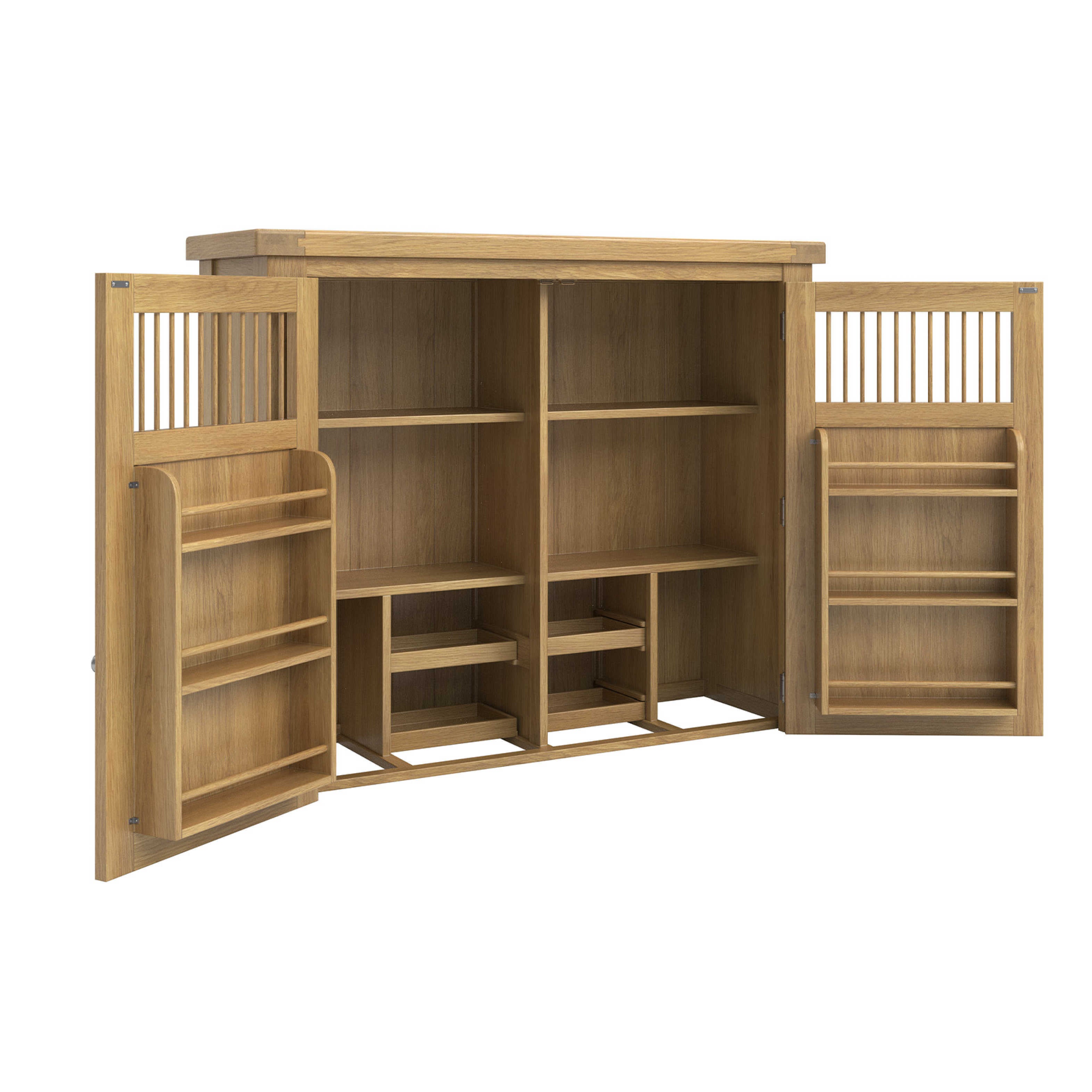 Delaney Oak Larder Hutch