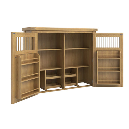 Delaney Oak Larder Hutch
