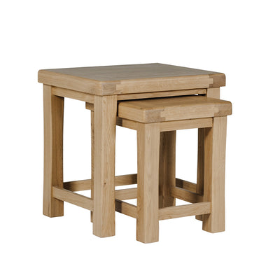 Delaney Oak Nest of Tables