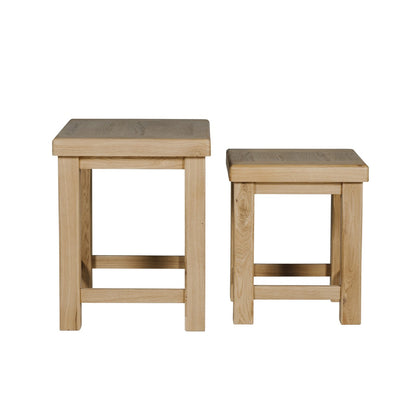Delaney Oak Nest of Tables