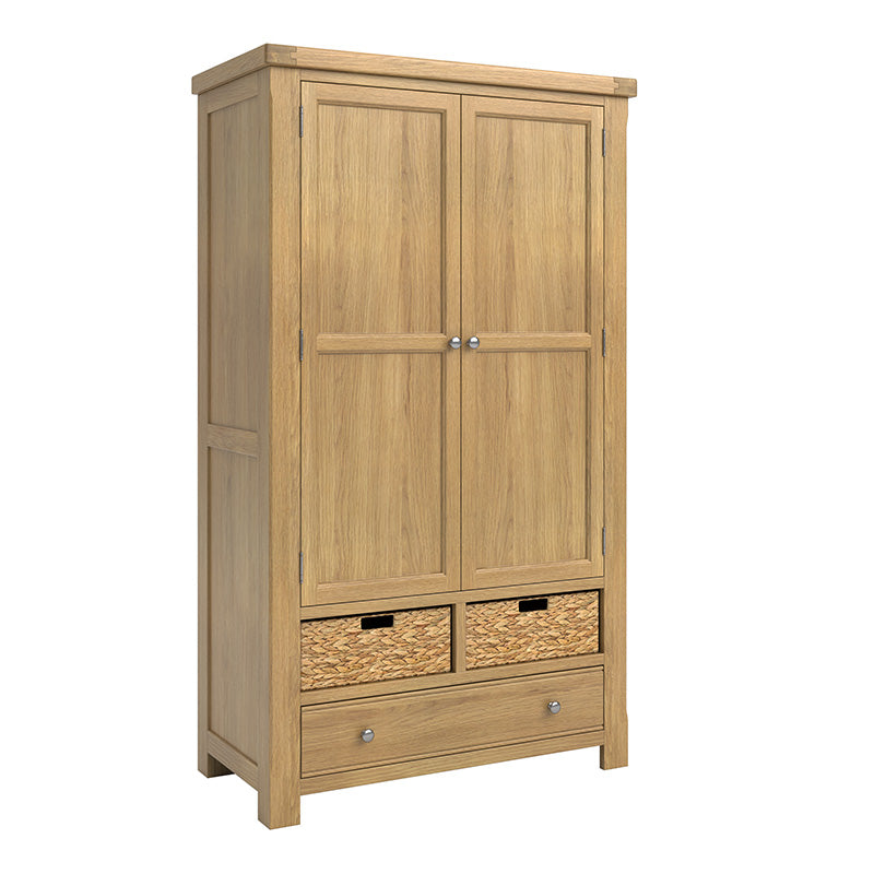 Delaney Oak Full Length Larder