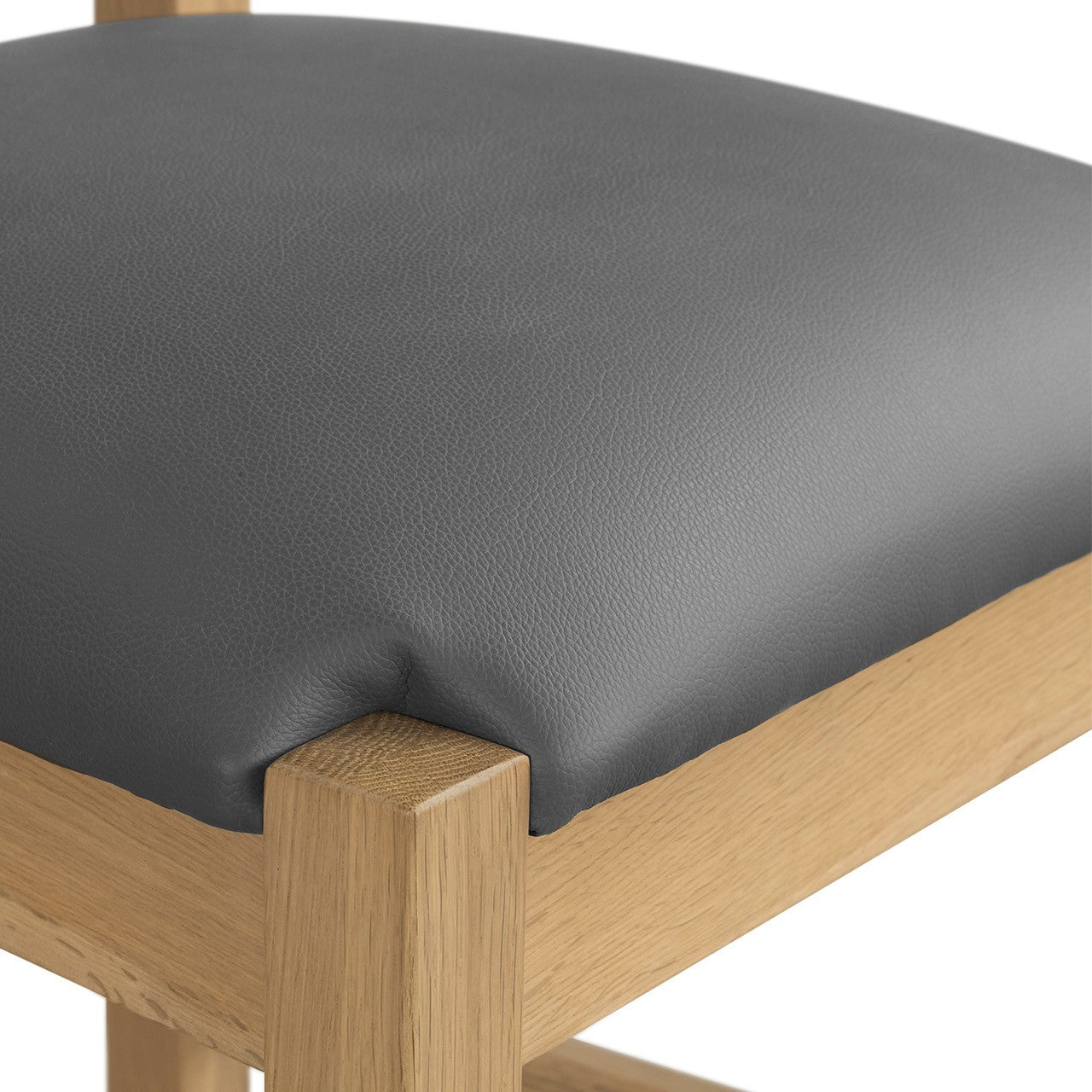 Delaney Oak Dining Chair - PU Seat