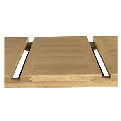 Delaney Oak Extending Dining Table 180-240
