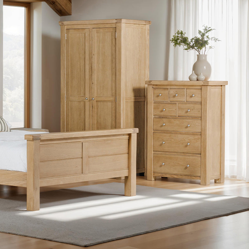 Delaney Oak Door Wardrobe