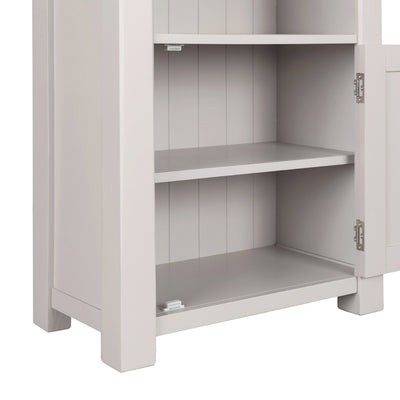 Doune Tall Bookcase - Taupe