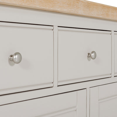 Doune Large Sideboard - Taupe