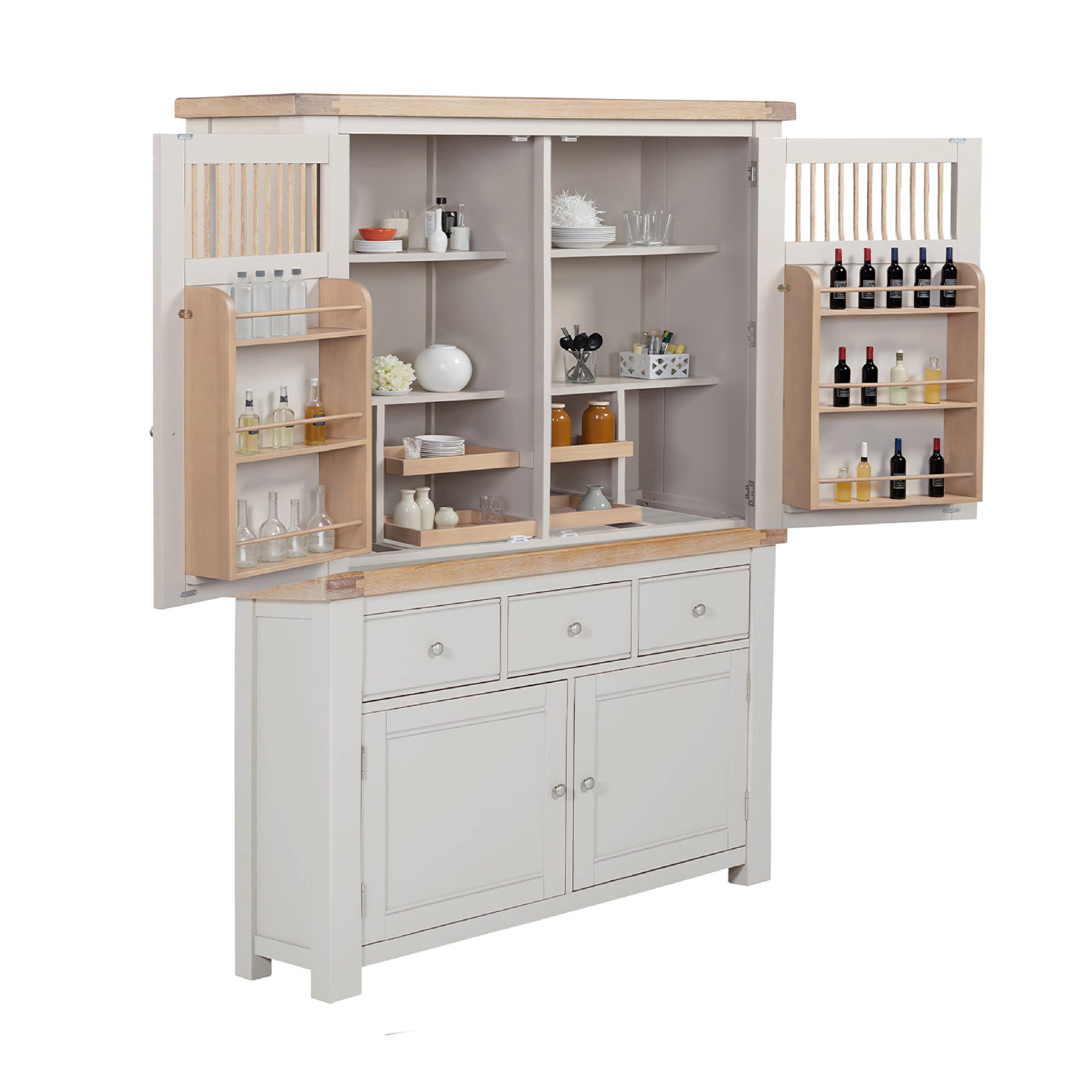 Doune Larder Hutch - Taupe