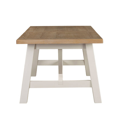 Doune Refectory Extending Dining Table 1900-2350 - Taupe