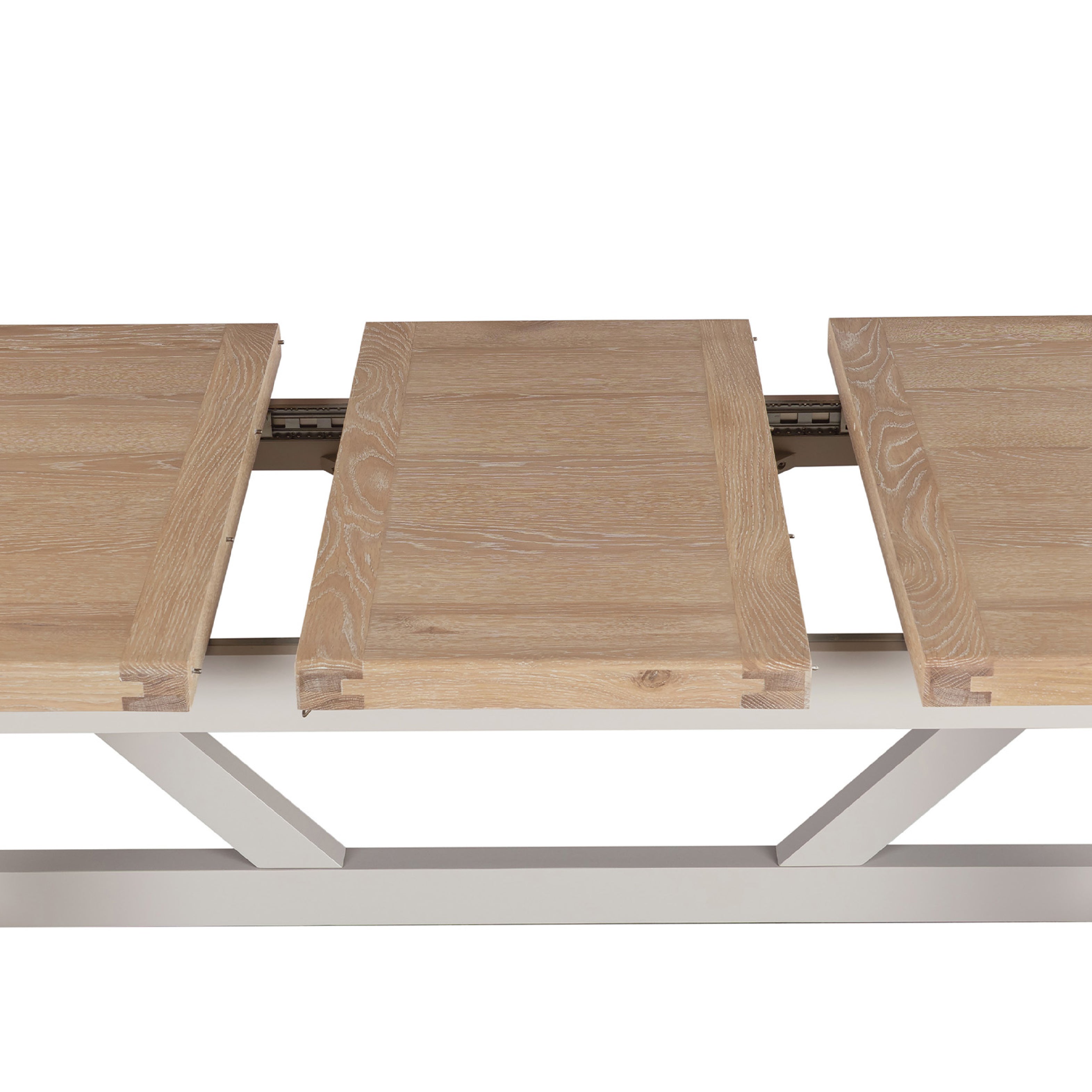 Doune Refectory Extending Dining Table 1900-2350 - Taupe