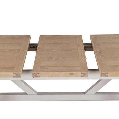 Doune Refectory Extending Dining Table 1900-2350 - Taupe