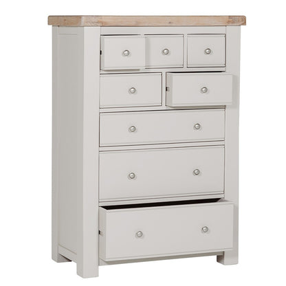 Doune 8 Drawer Tall Chest  - Taupe