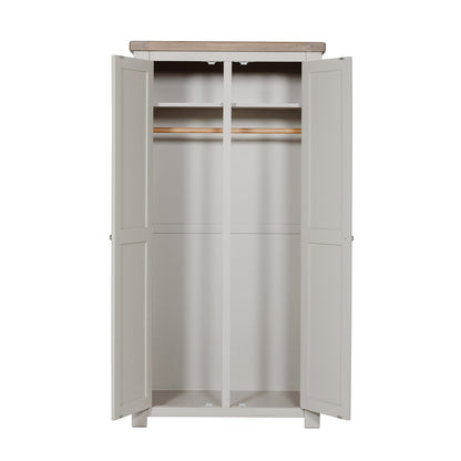 Doune 2 Door Wardrobe - Taupe