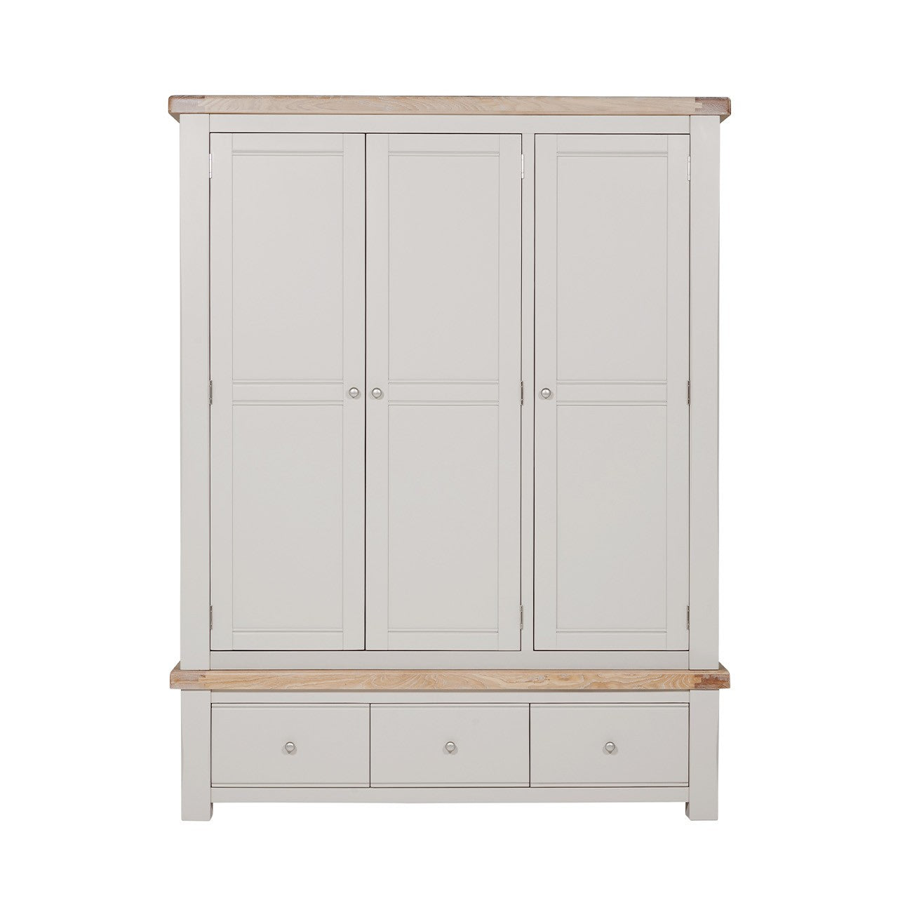 Doune 3 Door Wardrobe - Taupe