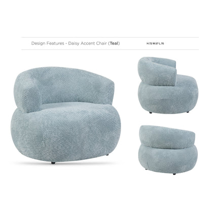 Daisy Accent Chair - Teal