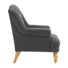 Charlotte Accent Chair - Dark Grey