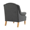 Charlotte Accent Chair - Dark Grey