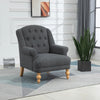 Charlotte Accent Chair - Dark Grey