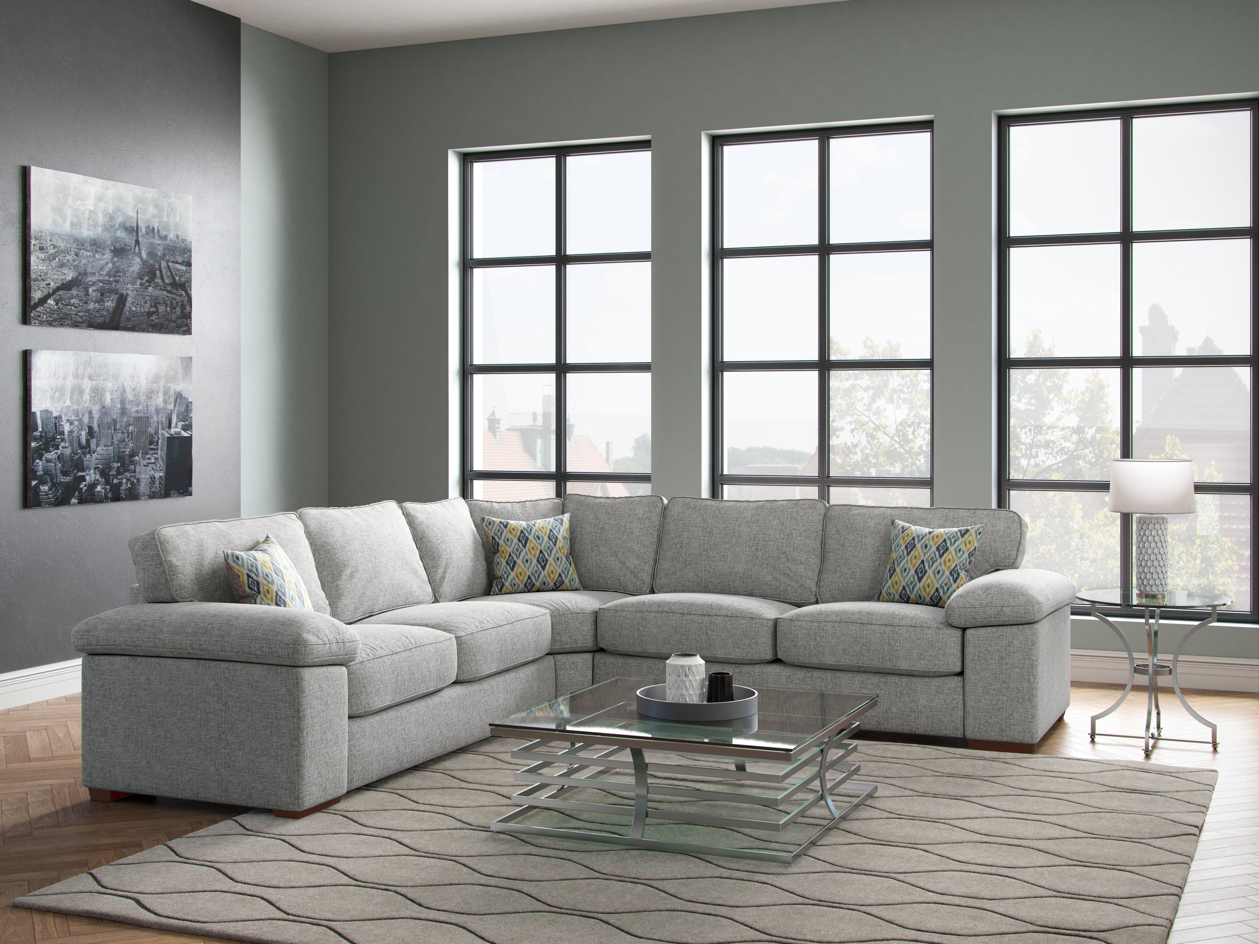 Dexter Sofa - 2 Corner 2 with Reversible Chaise Left