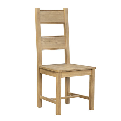 Delaney Oak Dining Chair - Solid Seat