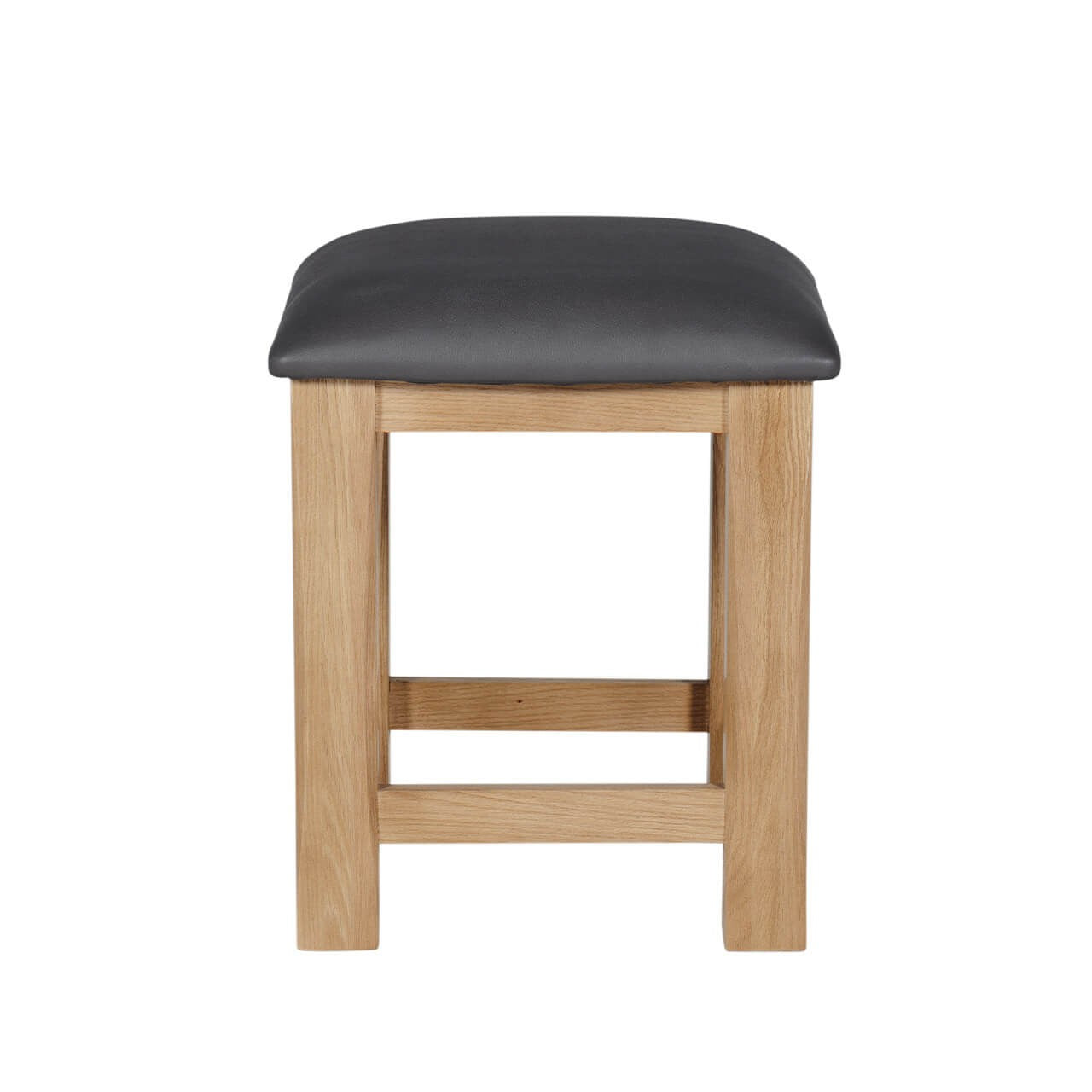 Delaney Oak Dressing Stool