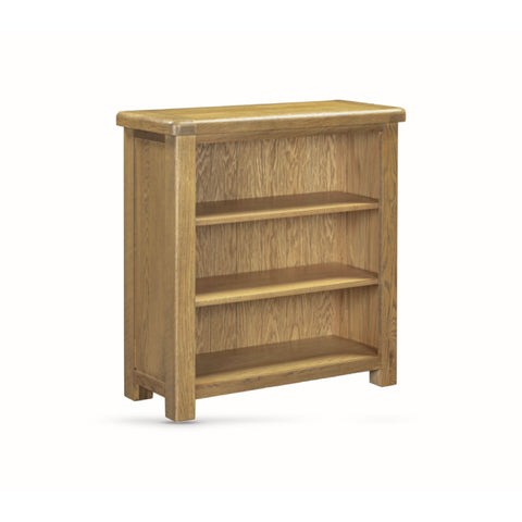 Dorchester Smoked Oak Bookcase - Low