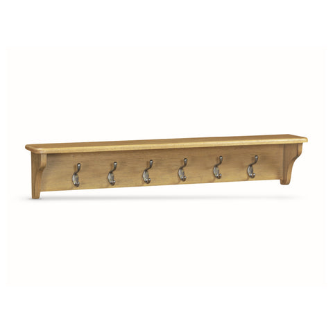 Dorchester Smoked Oak Coat Rack