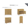 Dorchester Smoked Oak Sideboard - 2 Door