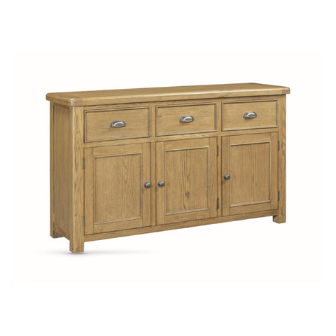 Dorchester Smoked Oak Sideboard - 3 Door