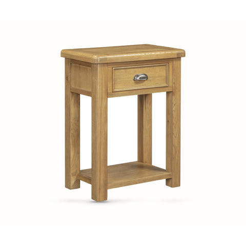 Dorchester Smoked Oak Telephone Table