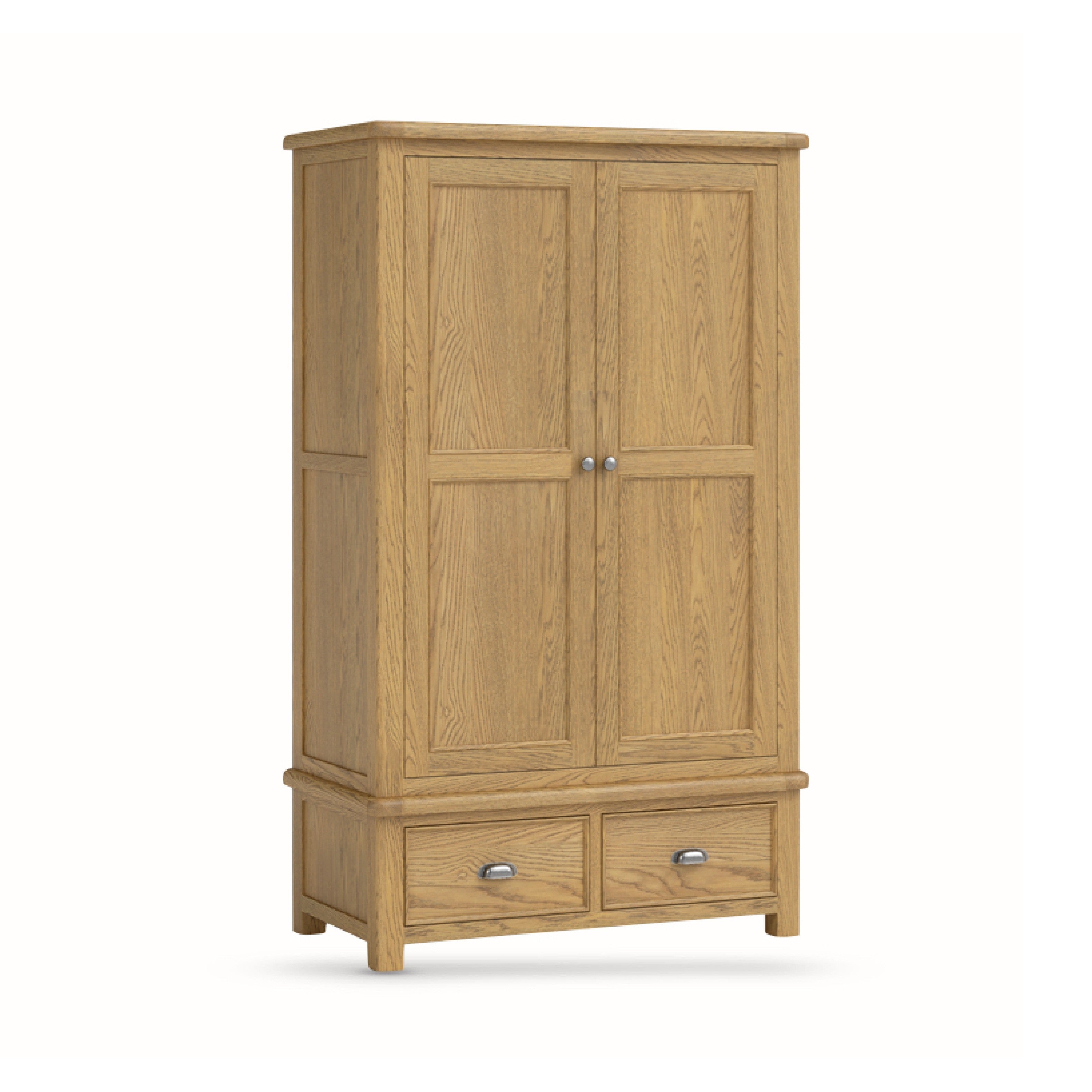 Dorchester Oak Wardrobe - Double
