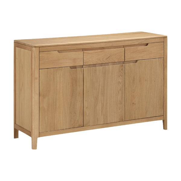 Dunmore Oak Sideboard - 3 Door