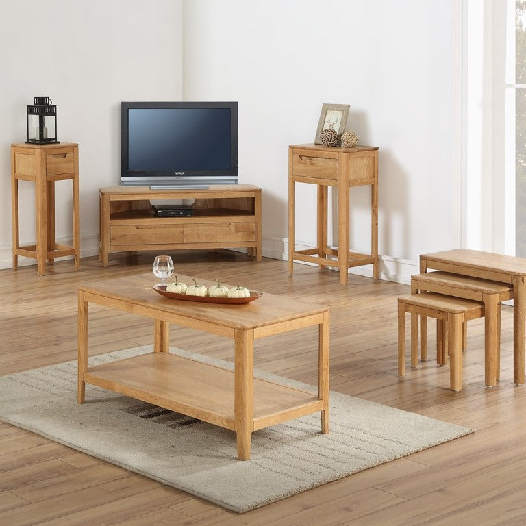 Dunmore Oak Hall Table - Large