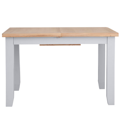 Earlham Grey Painted & Oak 1.2m Butterfly Extending Table