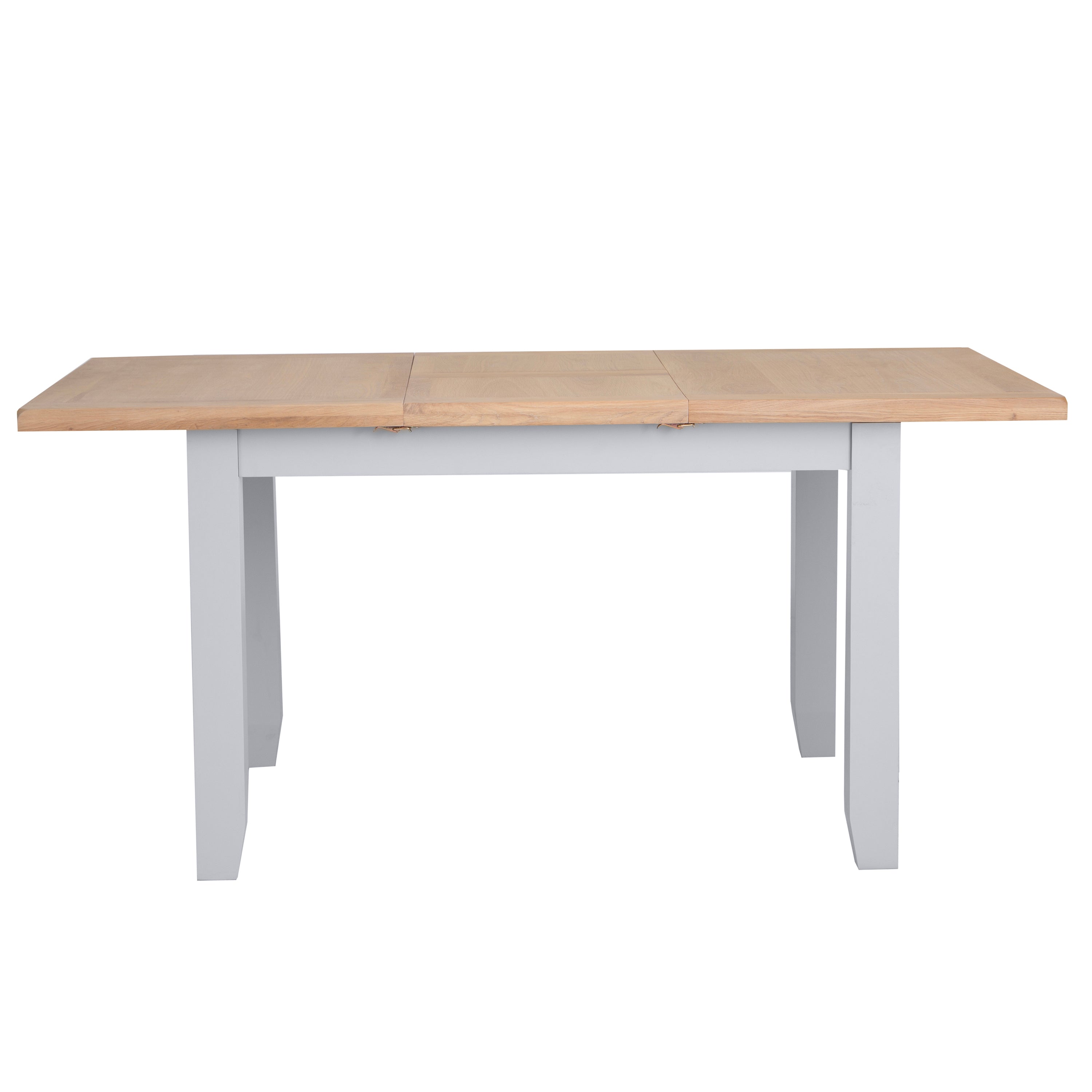 Earlham Grey Painted & Oak 1.2m Butterfly Extending Table
