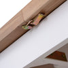 Earlham White Painted & Oak 1.2m Butterfly Extending Table
