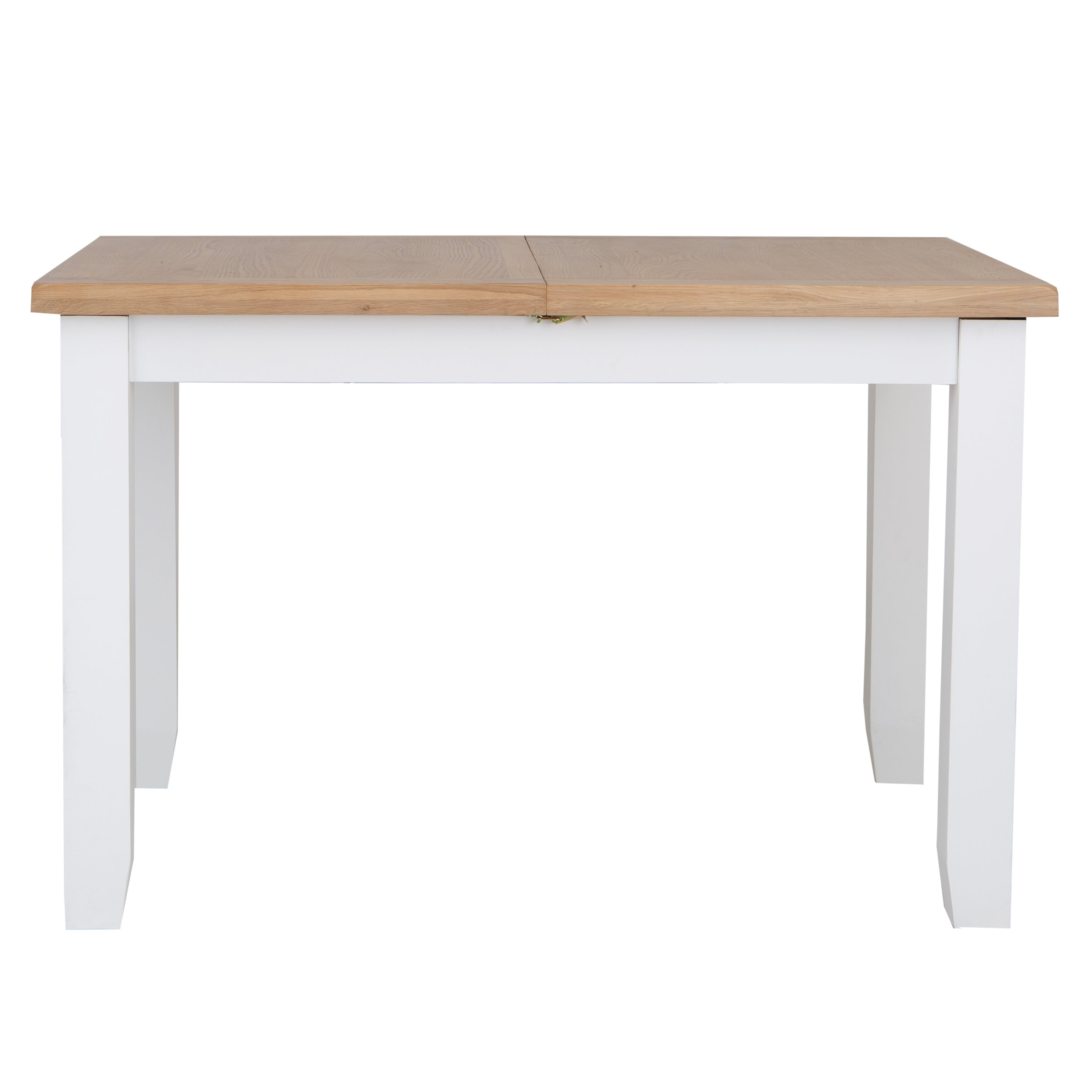 Earlham White Painted & Oak 1.2m Butterfly Extending Table