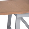Earlham Grey Painted & Oak 1.8m Refectory Butterfly Extending Table