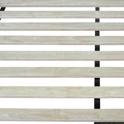 Earlham Grey Painted & Oak Bed Frame - 4ft6 Double
