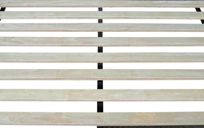 Earlham White Painted & Oak Bed Frame - 4ft6 Double