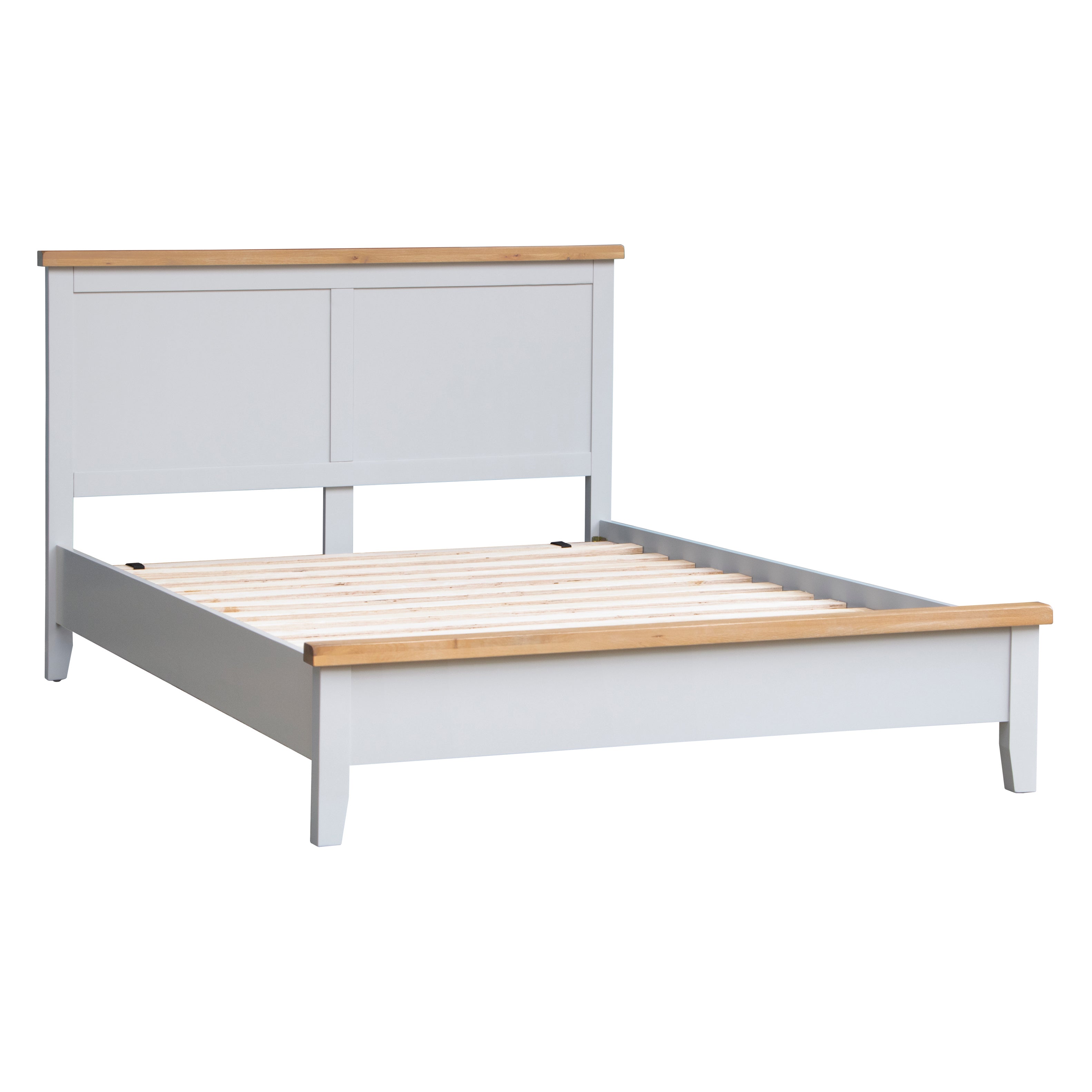 Grey and oak bed frame hotsell