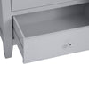 Earlham Grey Painted & Oak Chest of Drawers - 6 Drawer