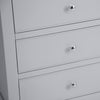 Earlham Grey Painted & Oak Chest of Drawers - 6 Drawer