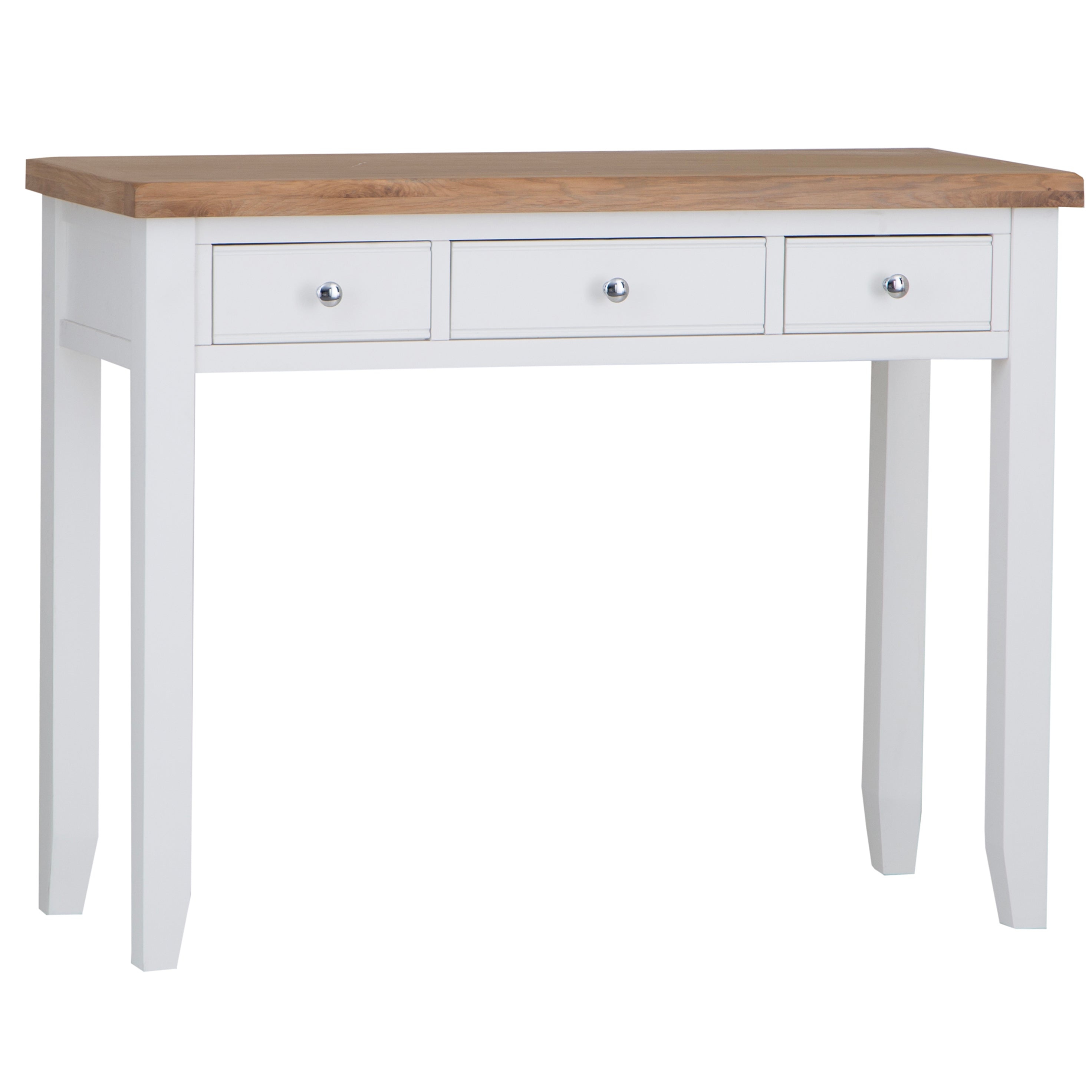 Earlham White Painted & Oak Dressing Table