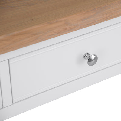 Earlham White Painted & Oak Dressing Table