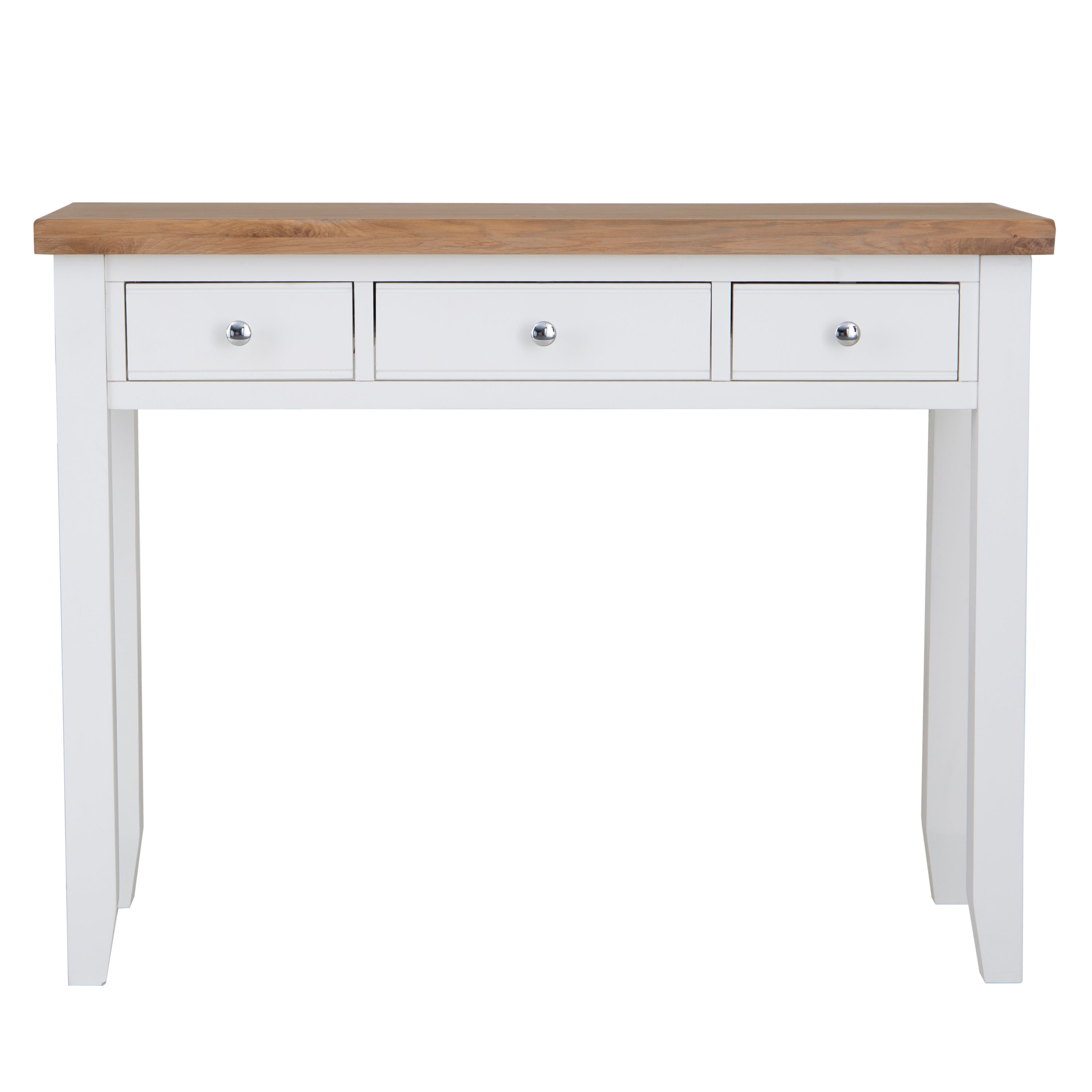 Earlham White Painted & Oak Dressing Table